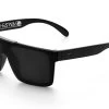 Quatro Sunglasses: BLACK/BLACK -Heat Wave Visual Black Black Angle 7690c5c0 35cf 4129 8619 8471e6a5280b