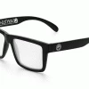 VISE Z87 Sunglasses Black Frame: Clear Lens