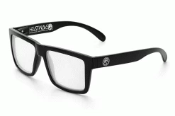 VISE Z87 Sunglasses Black Frame: Clear Lens