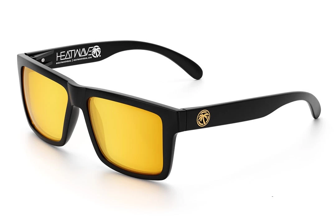 VISE Z87 Sunglasses Black Frame: Gold Lens 3 VISE Z87 Sunglasses Black Frame: Gold Lens