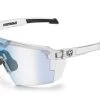Future Tech Sunglasses: Vapor Clear Frame Blue Light Blocking Lens Z87+ -Heat Wave Visual Blue Light Blocker