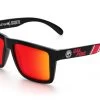 XL VISE Z87 Sunglasses: Cal Fire / Muertos Customs -Heat Wave Visual CalFire Sunblast Angle