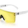 Lazer Face Glasses: HI-VIS YELLOW Z87 1 Lazer Face Glasses: HI-VIS YELLOW Z87 -Heat Wave Visual Clear Hi Vis Yellow Angle