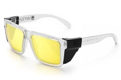 XL VISE Z87 Sunglasses Vapor Clear: -Heat Wave Visual Clear Hi Vis Yellow Angle Black b43ab38a 6e68 4e25 8dcb cf81a72664ad