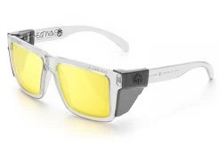 XL VISE Z87 Sunglasses Vapor Clear: -Heat Wave Visual Clear Hi Vis Yellow Angle Smoke 76a3bdea bca8 4c70 9894 309838518c7c