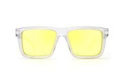 XL VISE Z87 Sunglasses Vapor Clear: -Heat Wave Visual Clear Hi Vis Yellow Front 89183c9b e675 4f23 9288 d4eca3d842f2
