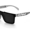 Quatro Sunglasses: Hydroshock Grey -Heat Wave Visual HydroShock Black Angle