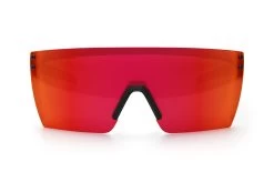 Performance XL Lazer Face Sunglasses: Red/Orange Z87+ 9 Performance XL Lazer Face Sunglasses: Red/Orange Z87+ -Heat Wave Visual LazerFace XL Perf Black Matte Firestorm Front