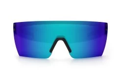 Performance XL Lazer Face Sunglasses: Galaxy Z87+ 7 Performance XL Lazer Face Sunglasses: Galaxy Z87+ -Heat Wave Visual LazerFace XL Perf Black Matte Galaxy Front