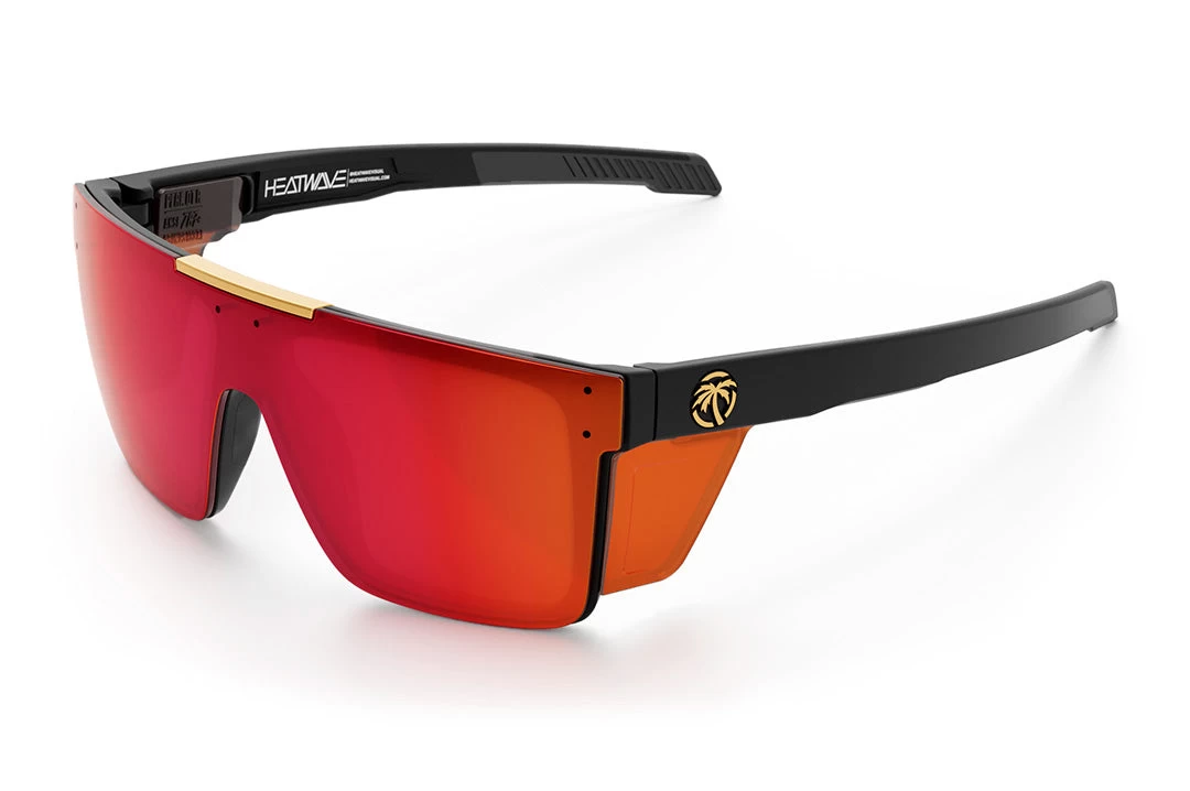 Performance Quatro Sunglasses: Red/Orange Z87+ 3 Performance Quatro Sunglasses: Red/Orange Z87+