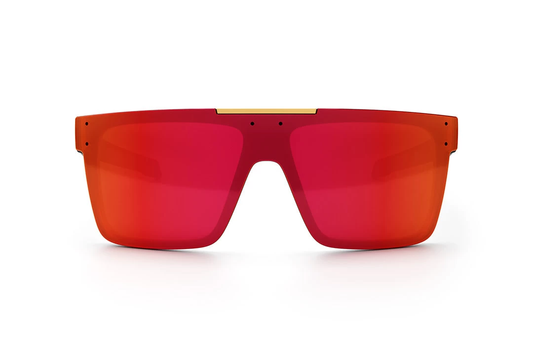 Performance Quatro Sunglasses: Red/Orange Z87+ 5 Performance Quatro Sunglasses: Red/Orange Z87+ - Image 3