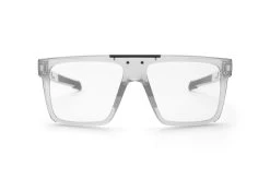 Performance Quatro Sunglasses: Anti Fog Clear Lens Z87+ -Heat Wave Visual Quatro Perf Clear Clear Front