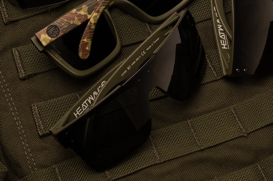 Quatro Sunglasses: Topo Camo 5 Quatro Sunglasses: Topo Camo - Image 3
