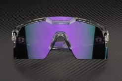 Future Tech Sunglasses: Vapor Clear Frame Ultra Violet Lens Z87+ -Heat Wave Visual VAPOR ULTRA V 1