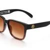 Apollo Sunglasses: WHISKEY FADER -Heat Wave Visual Whiskey Fader Brown Lurk Angle