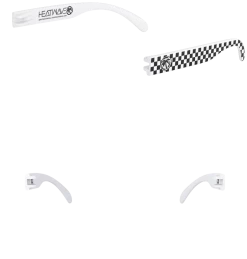 Custom Lazer Face -Heat Wave Visual arm black and white checker 3678c437 7b60 4aaf 8f60 cc5494d7ad6d