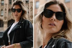 Carat Sunglasses: BLACK -Heat Wave Visual carat detail 5