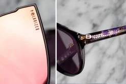 Carat Sunglasses: Velvet Tortoise 18 Carat Sunglasses: Velvet Tortoise -Heat Wave Visual carat skylinepurple 4