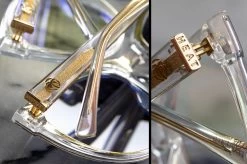 Carat Sunglasses: Clear Sparkle -Heat Wave Visual carat sparkle detail