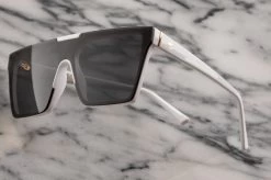 Clarity Sunglasses: White 16 Clarity Sunglasses: White -Heat Wave Visual clarity white black