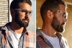 Future Tech Glasses: Vapor Clear Frame Anti Fog Clear Lens Z87+ -Heat Wave Visual future tech clear