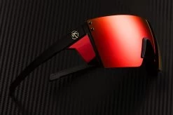 Performance Lazer Face Sunglasses: Red/Orange Z87+ -Heat Wave Visual lazer red 1
