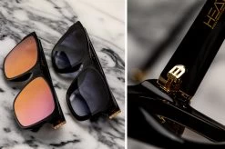 Marylin Sunglasses: BLACK -Heat Wave Visual marylin hinge