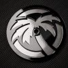 ICON H-D Air Cleaner Cover 1 ICON H-D Air Cleaner Cover -Heat Wave Visual palm cover