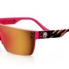Kids Lazer Face Sunglasses: Pink Waverunner -Heat Wave Visual pinkwave