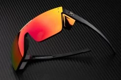 Performance Quatro Sunglasses: Red/Orange Z87+ 13 Performance Quatro Sunglasses: Red/Orange Z87+ -Heat Wave Visual quatrofirestorm