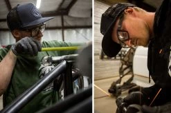 VISE Z87 Sunglasses Black Frame: Clear Lens -Heat Wave Visual vise z87 blk